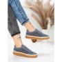 Pantofi Sport Dama din piele naturala 2501-1 GREY | ADVANCER