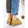 Pantofi Casual Dama din piele naturala 8887 YELLOW | FORMATIONE