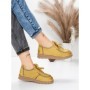 Pantofi Casual Dama din piele naturala 8887 YELLOW | FORMATIONE