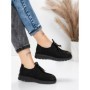Pantofi Casual Dama din piele naturala 8887 BLACK | FORMATIONE