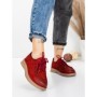 Pantofi Casual Dama din piele naturala 8887 RED | FORMATIONE