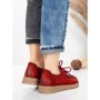 Pantofi Casual Dama din piele naturala 8887 RED | FORMATIONE