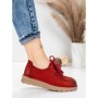 Pantofi Casual Dama din piele naturala 8887 RED | FORMATIONE