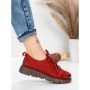 Pantofi Casual Dama din piele naturala 556 RED | FORMATIONE