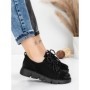 Pantofi Casual Dama din piele naturala 556 BLACK | FORMATIONE