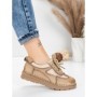 Pantofi Casual Dama din piele naturala 886 CREAM | FRANCO GERARDO