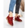 Pantofi Casual Dama din piele naturala 886 RED | FRANCO GERARDO