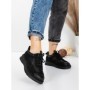Pantofi Casual Dama din piele naturala 886 BLACK | FRANCO GERARDO