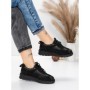 Pantofi Casual Dama din piele naturala 886 BLACK | FRANCO GERARDO