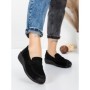 Pantofi Casual Dama din piele naturala 2557 BLACK | FORMATIONE