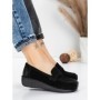 Pantofi Casual Dama din piele naturala 2557 BLACK | FORMATIONE