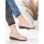 Pantofi Casual Dama din piele naturala 2557 CREAM | FORMATIONE