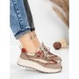 Pantofi Sport Dama din piele naturala 773 RED | FRANCO GERARDO