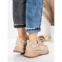 Pantofi Sport Dama din piele naturala 10018 CREAM | FRANCO GERARDO