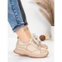 Pantofi Sport Dama din piele naturala 10018 CREAM | FRANCO GERARDO