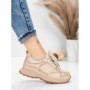 Pantofi Sport Dama din piele naturala 10018 CREAM | FRANCO GERARDO