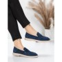Pantofi Casual Dama din piele naturala 81980-2 DARK BLUE | ADVANCER