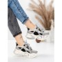 Pantofi Sport Dama din piele naturala HY8985 BLACK-GREY | FRANCO GERARDO