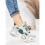 Pantofi Sport Dama din piele naturala HY8985 GREEN-GREY | FRANCO GERARDO