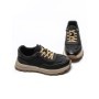 Pantofi Sport Barbati din piele naturala A90009 BLACK | ADVANCER