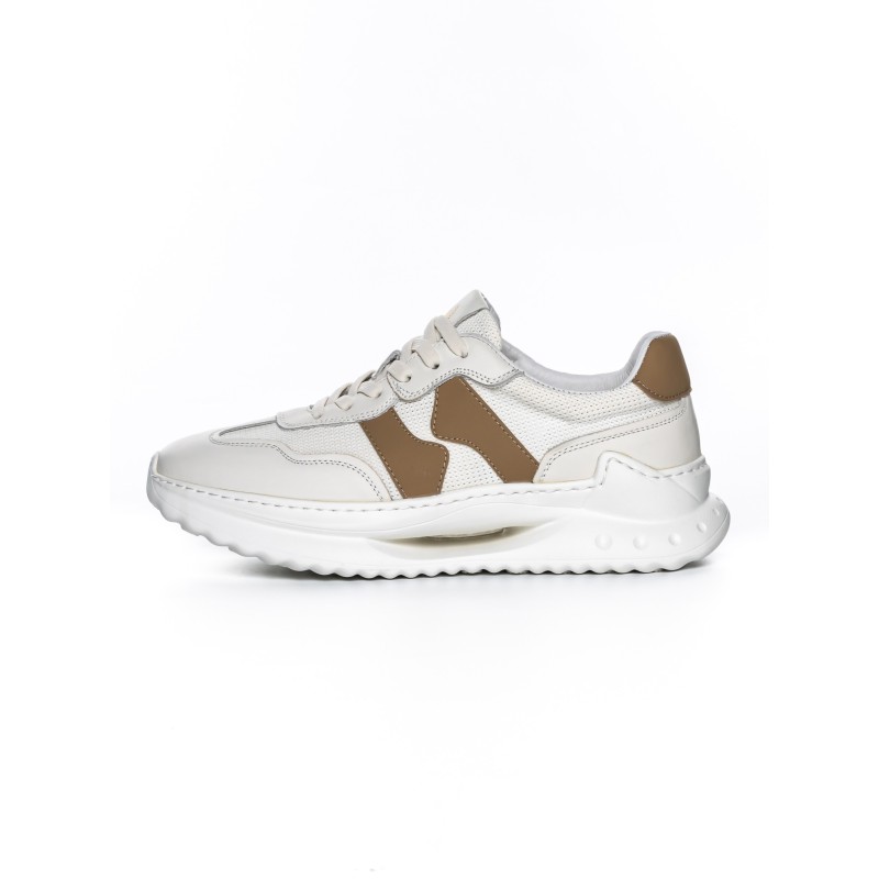 Pantofi Sport Barbati din piele naturala 69025 APRICOT | ADVANCER