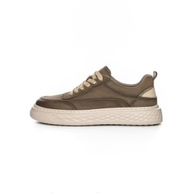 Pantofi Sport Barbati din piele naturala A18008 KHAKI | ADVANCER