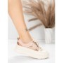 Pantofi Sport Dama din piele naturala 70136X PINK | ADVANCER