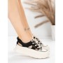 Pantofi Sport Dama din piele naturala 70136X BLACK | ADVANCER