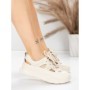 Pantofi Sport Dama din piele naturala 70136X CREAM | ADVANCER