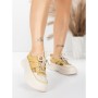Pantofi Sport Dama din piele naturala 70136X YELLOW | ADVANCER