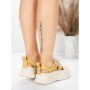 Pantofi Sport Dama din piele naturala 70136X YELLOW | ADVANCER