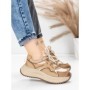 Pantofi Sport Dama din piele naturala 572105 APRICOT | FRANCO GERARDO