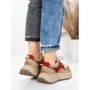 Pantofi Sport Dama din piele naturala 572105 RED | FRANCO GERARDO