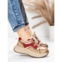 Pantofi Sport Dama din piele naturala 572105 RED | FRANCO GERARDO