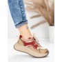 Pantofi Sport Dama din piele naturala 572105 RED | FRANCO GERARDO