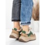 Pantofi Sport Dama din piele naturala 572105 GREEN | FRANCO GERARDO