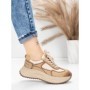 Pantofi Sport Dama din piele naturala 572103 APRICOT | FRANCO GERARDO