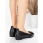 Balerini Dama din piele naturala 518-1 BLACK | ADVANCER