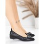 Balerini Dama din piele naturala 518-1 BLACK | ADVANCER