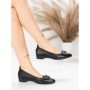 Balerini Dama din piele naturala 518-1 BLACK | ADVANCER