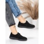 Pantofi Casual Dama din piele naturala 8736 BLACK | FORMAZIONE