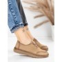 Pantofi Casual Dama din piele naturala 8736 APRICOT | FORMAZIONE