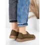 Pantofi Casual Dama din piele naturala 8736 KHAKI | FORMAZIONE