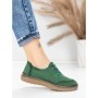 Pantofi Casual Dama din piele naturala 8736 GREEN | FORMAZIONE
