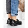 Pantofi Casual Dama din piele naturala 5712567 BLACK | ADVANCER