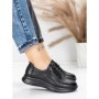 Pantofi Casual Dama din piele naturala 5712567 BLACK | ADVANCER