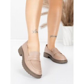 Pantofi Casual Dama din piele naturala 5729501 APRICOT | ADVANCER
