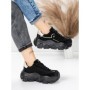 Pantofi Sport Dama din piele naturala 9802 BLACK | FRANCO GERARDO