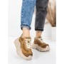 Pantofi Sport Dama din piele naturala 9802 BROWN | FRANCO GERARDO