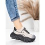 Pantofi Sport Dama din piele naturala 9802 GREY | FRANCO GERARDO